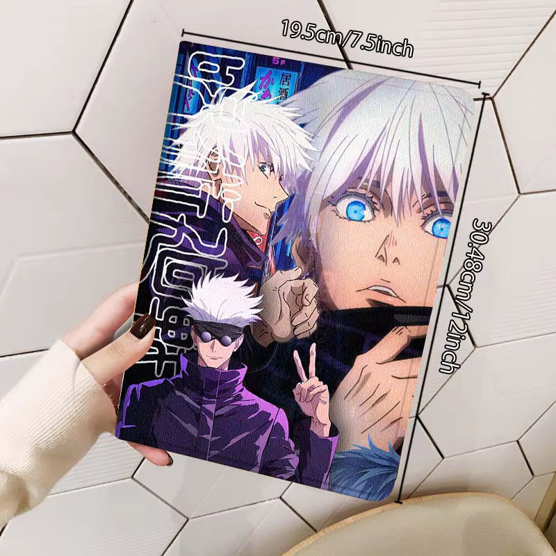 J-Jujutsus K-Kaisens Anime Tablet-Hülle für Samsung Galaxy Tab A7 A8 A9 S6 S11 Lite Plus in Multicolour - Bild 3