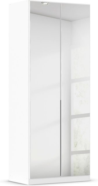 RAUCH Alabama Drehtürenschrank mit Spiegel in Weiß, B/T/H: 54 x 54 x 229 cm - Bild 1