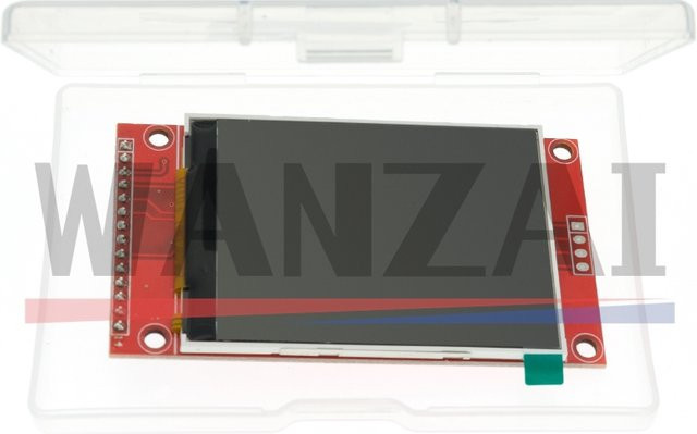 Bolantedz 2,4 Zoll SPI TFT LCD Modul mit ST7789V Display, Micro SD-Kartenslot und weißer LED für Arduino, 240 x 320 Pixel, 5V/3,3V - Bild 1