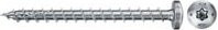 Fischer Spanplattenschraube PowerFast II mit Pan Head und Torx-Antrieb, verzinkter Stahl, Durchmesser: 4,0 mm, Länge: 15,0 mm - Bild 1