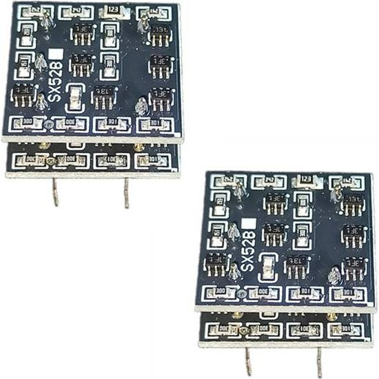 2 Stück SX52B Dual-Operationsverstärker-Modul mit opa1612-Chip für Vorverstärker, Audio-DAC und Kopfhörerverstärker, Schwarz - Bild 1