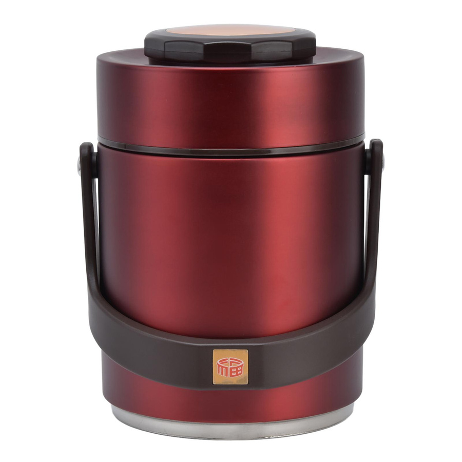 KaiSai Isolierte Lunchbox aus Edelstahl in Gold, 1,5 l Vakuum Bento Box für Erwachsene und Studenten - Bild 2