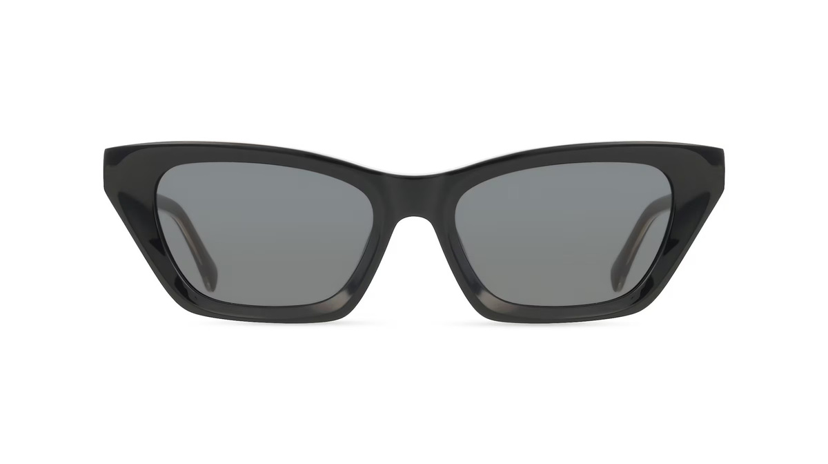 Zadig & Voltaire SZV454 Sonnenbrille Cat Eye, Vollrand, Kunststoff, schwarz - Bild 1