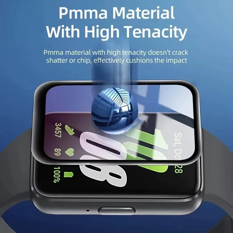 Samsung Hydrogel Glasfolie für Galaxy Fit 3, transparent, Silikon - Bild 6