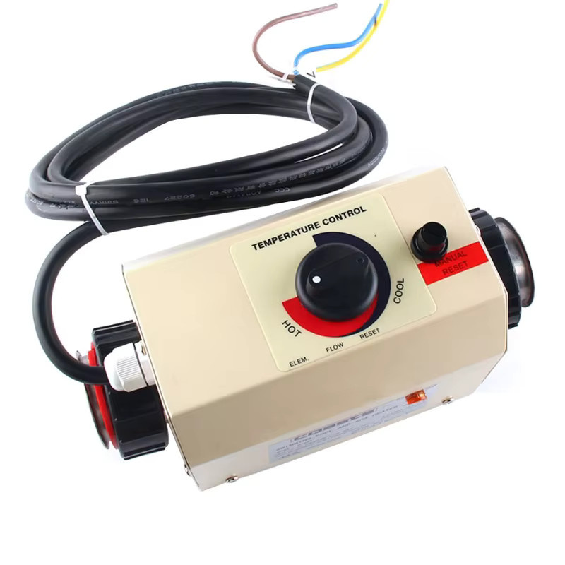 Coasts B-M Elektrisches Heizsystem für Schwimmbäder und Whirlpools mit Pumpenfunktion, 2/3KW, 220V, Weiß - Bild 2