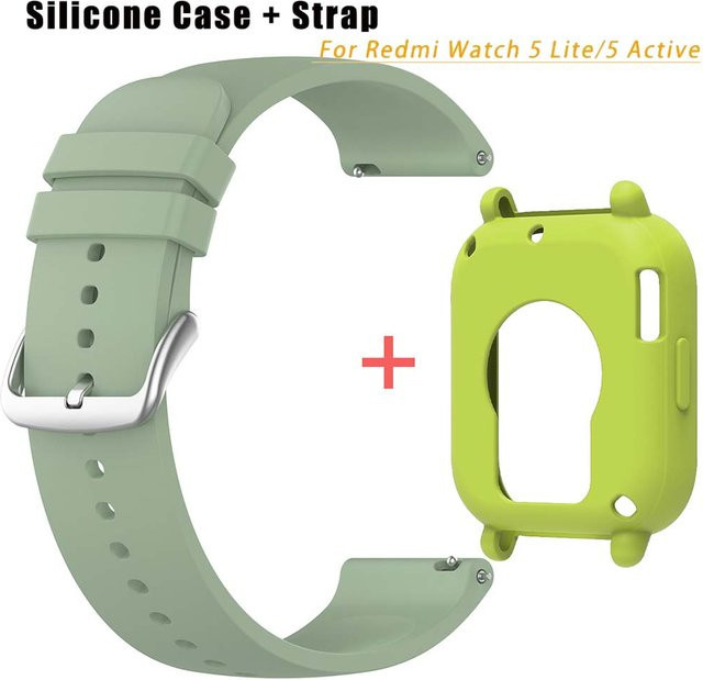 FancyWrist Uhrenarmband Silikon, Petrol, Redmi Uhr 5 Aktive, Redmi Uhr 5 Lite - Bild 1