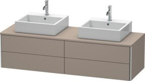 Duravit Waschtischunterschrank XSquare wandhängend mit 4 Schubladen, B/H/T: 160 x 40 x 54,8 cm - Bild 1