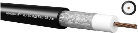 Kabeltronik Videokabel HFV Schwarz 100m - Bild 1