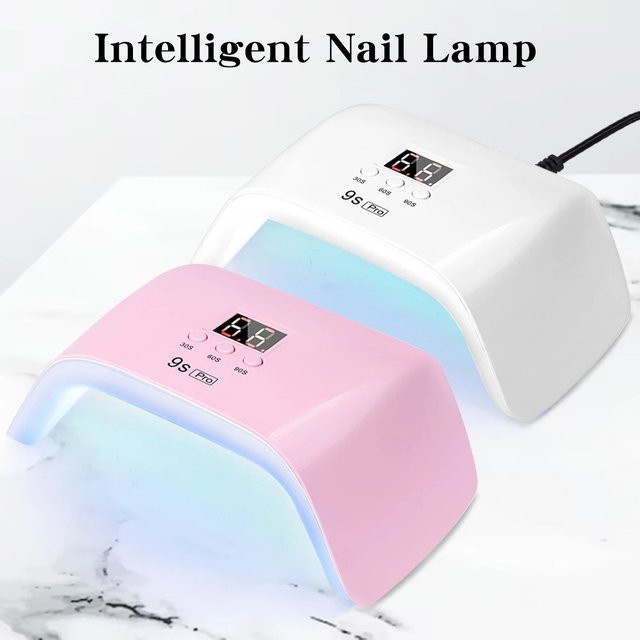 LULAA UV LED Nagel Lampe, Pink, Glänzend - Bild 1