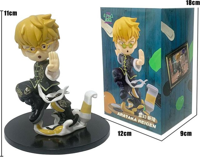 Wucifang Jewelry Mob Psycho 100 Shigeo Kageyama Arataka Reigen, Actionfigur, 11cm, ab 14 Jahren - Bild 1