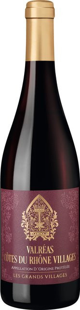 Boutinot Les Grands Villages Valréas Côtes du Rhône Villages AOP Rotwein, 2023, Grenache/Mourvedre/Syrah, trocken, 0,75 l - Bild 1