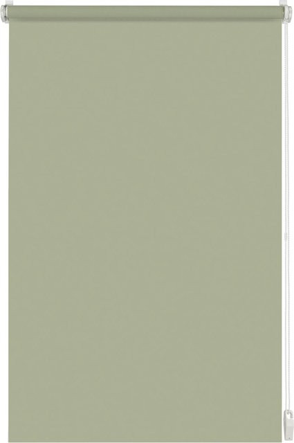 Gardinia EasyFix Rollo Uni in Mintgrün, halbtransparent, B: 75 cm, H: 150 cm - Bild 1