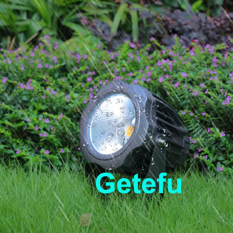 Getefu LED Außenwandfluter Gelb mit integriertem LED Floodlight für die Landschaftsbeleuchtung - Bild 2
