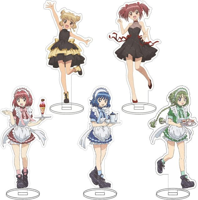 Bandai Tokyo Mew Mew Acryl-Standfiguren, Einzelfigur, Kunststoff, Bunt / Mehrfarbig - Bild 1