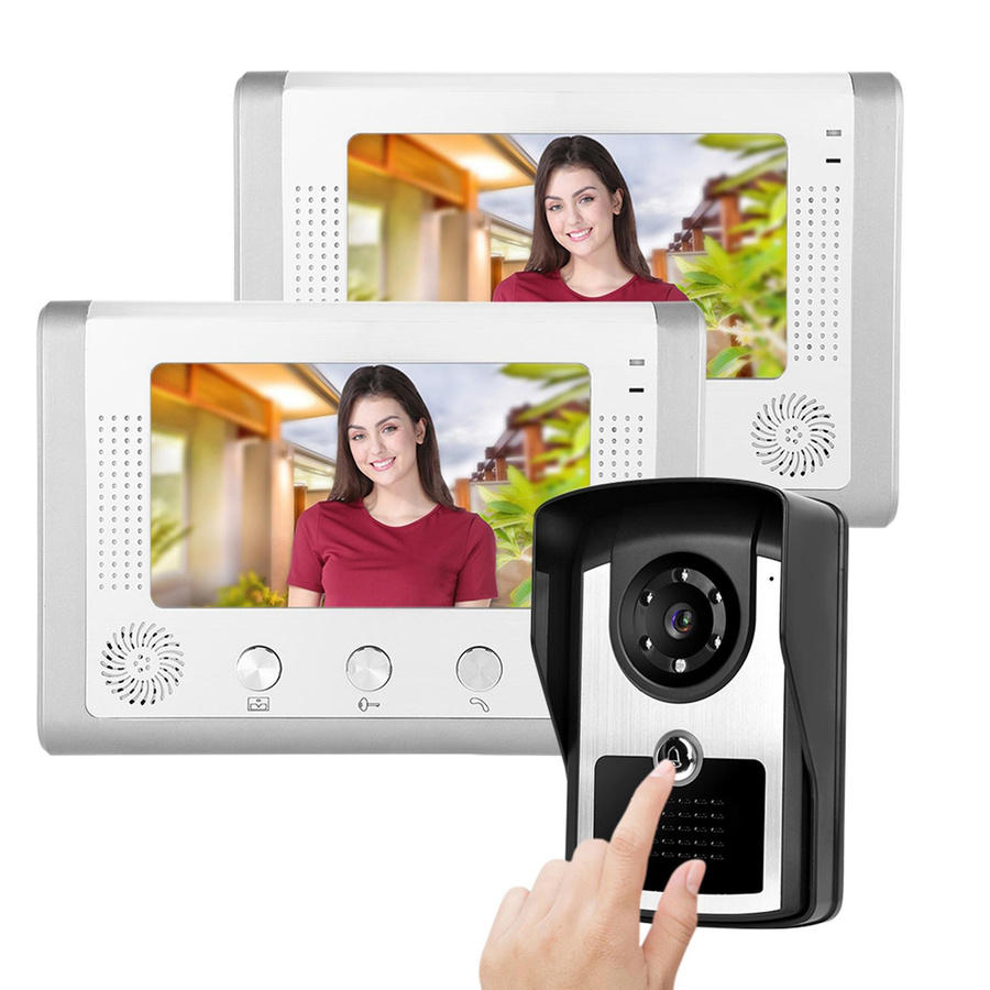 KONNWEI 7 Zoll HD Video Türsprechanlage Intercom Kit 801FC12 - Bild 5