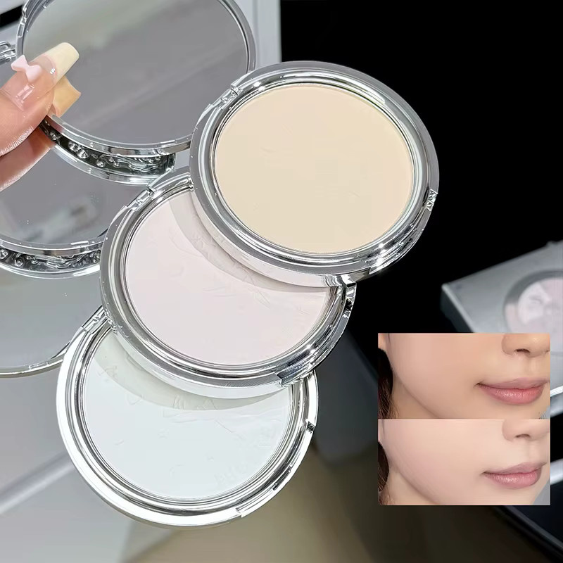 NICEKEY Pink Ballet Face Pressed Powder, mattes Gesichts-Make-up, Damen - Bild 3