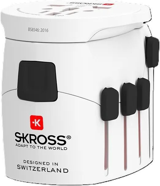 SKROSS World PRO Reiseadapter in Weiß - Bild 1