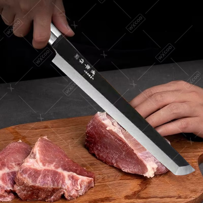 WXCOO Professionelles Kochmesser aus Edelstahl in Silber für Sushi und Fischfilets - Bild 3