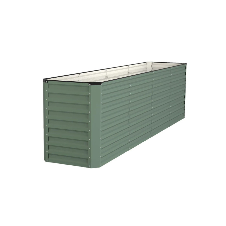 RIVARO Select Hochbeet aus Stahl in Waldgrün mit Silber, B/T/H: 345 x 70 x 90 cm - Bild 2