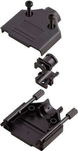 MH Connectors D-SUB Gehäuse MHDTPPK-09-BK-K 6560-0108-01 mit 9 Polen aus Kunststoff in Schwarz - Bild 1
