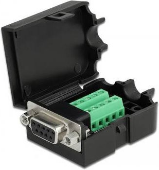 Delock VGA zu HDMI Adapter Schwarz - Bild 1