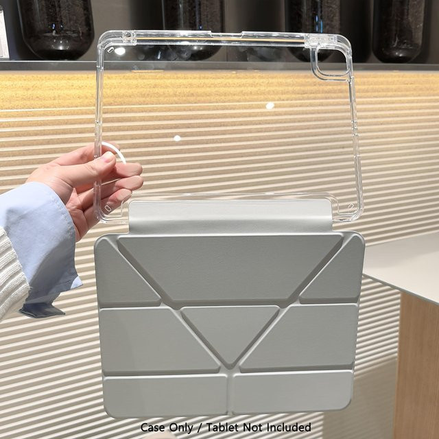 Smart Cover Tablet-Hülle für Apple iPad Mini und iPad Air Pro in Grau - Bild 1