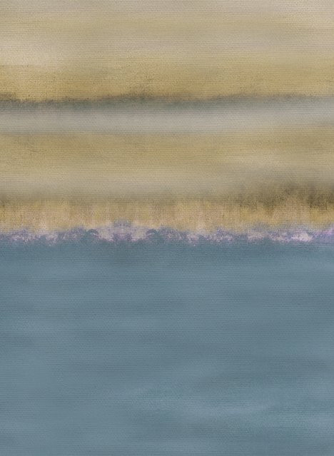 Coordonne Carta da parati panoramica Sea in Blau im Aquarell-Stil - Bild 1