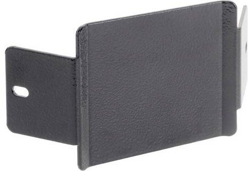 Hager MES-SBV200 Blende für Sockelanreihung 90 Grad, Farbe Schwarz, Material Stahl, Höhe: 200 mm - Bild 1
