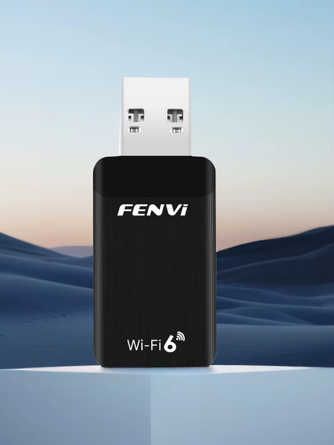 Fenvi AX900 WiFi 6 und Bluetooth 5.4 USB-Adapter, Dual-Band 5G/2.4G Mini USB-Dongle in Schwarz - Bild 4