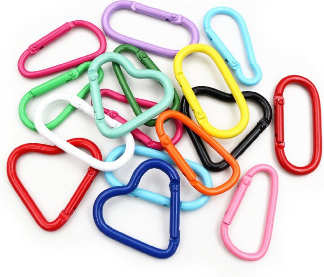 Wadsfred Karabiner Haken, Snap Verschluss, 5 Teile/Los - Bild 1