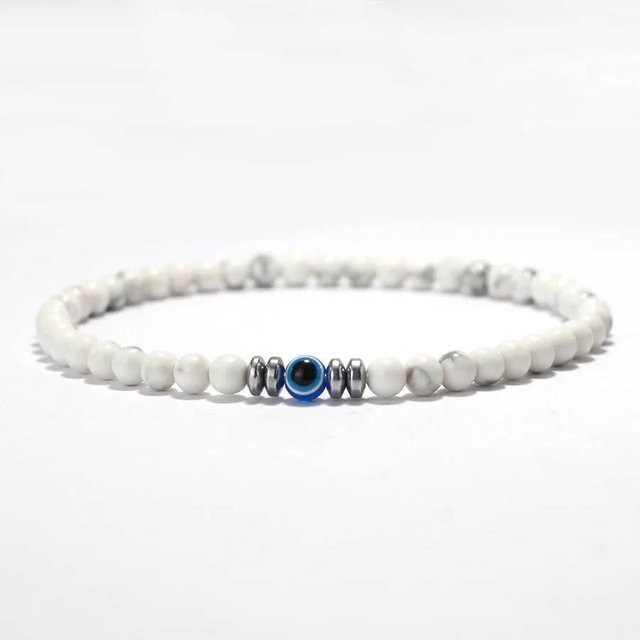 SunFlowers Story Armband, Türkise, Hämatit, Obsidian, Unisex - Bild 1