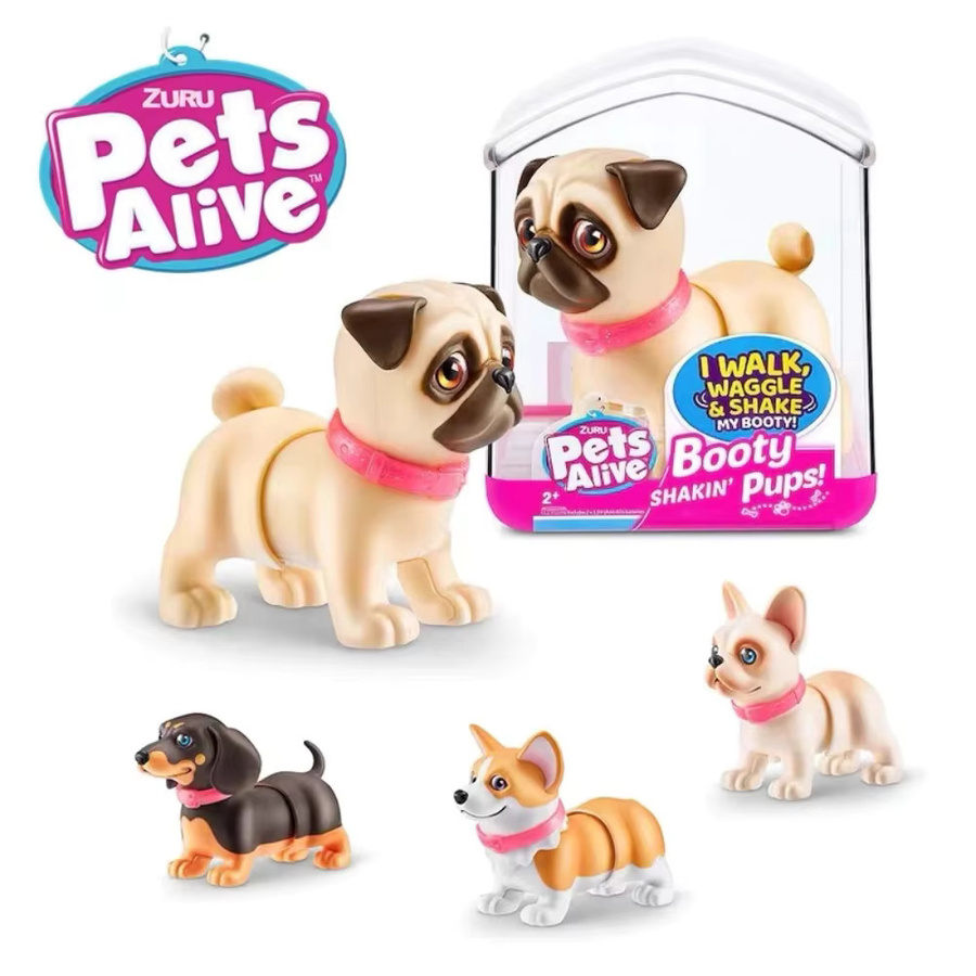 Zuru Pets Alive Interaktives Mini-Hundespielzeugset, Corgi, ab 2 Jahren - Bild 2