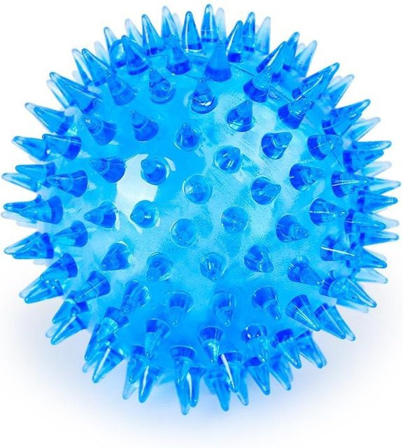 chenxiaogang Hund Welpe Quietschspielzeug Ball, blau, 9,0cm - Bild 1