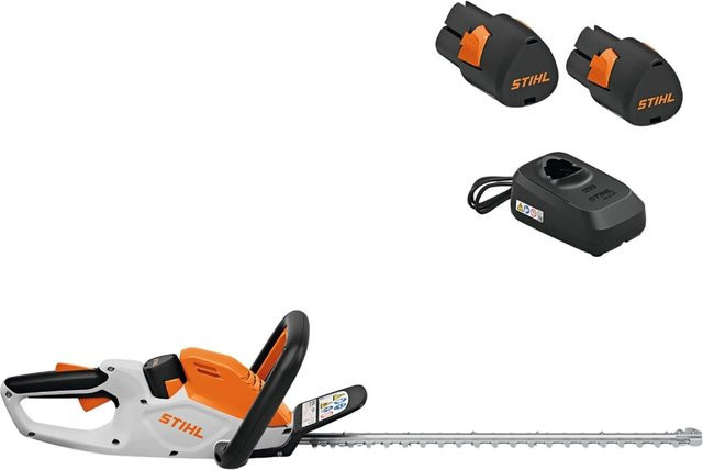 Stihl Akku-Heckenschere HSA 40 Set in Orange inklusive 2 Akkus AS 2 und Ladegerät ALS 31 - Bild 1