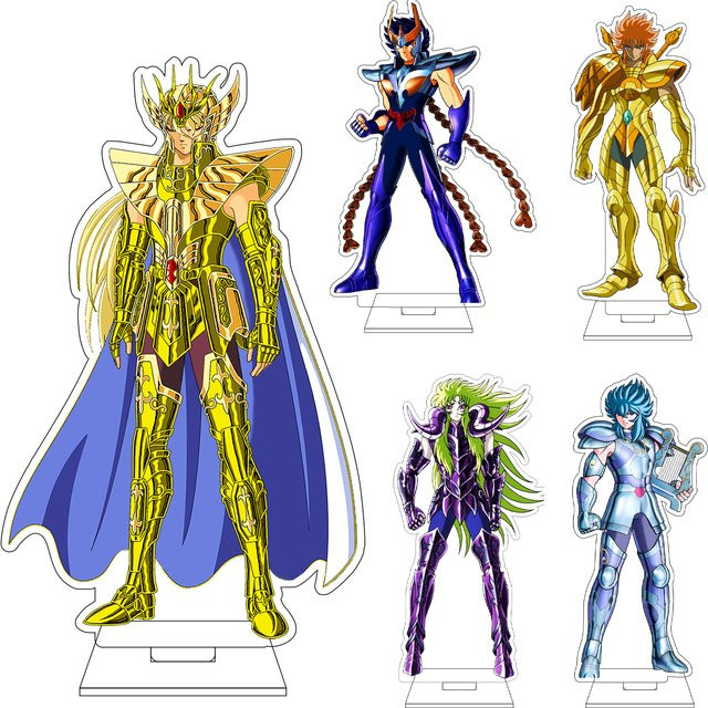 Bandai Saint Seiya Jamian Dante Argor Babylon, Acryl-Figur, 16cm - Bild 1