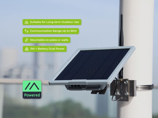 Seeed Studio SenseCAP P1 Pro LoRa Meshtastic Solar Node mit 868MHz, XIAO nRF52840 Plus, Wio-SX1262 LoRa Modul und L76K GPS - Bild 1