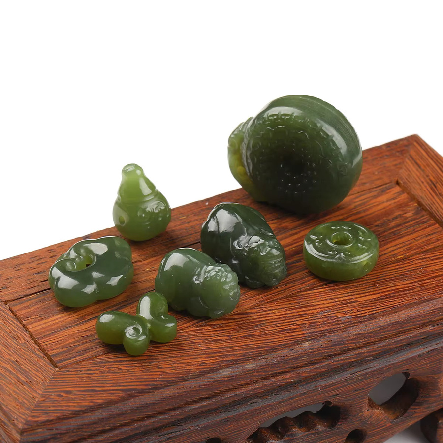 buy bao ji Perle Hetian Jade, Pixiu Buddha, Bunt, Unisex - Bild 2