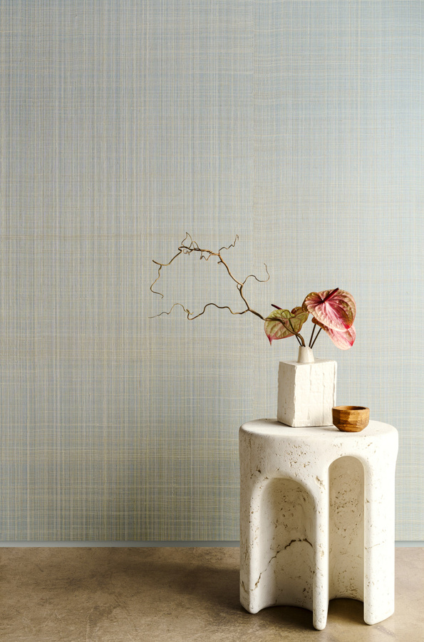 Arte Wallpaper Diffuse Tempest Blue moderne Vlies-Tapete in Naturoptik - Bild 1