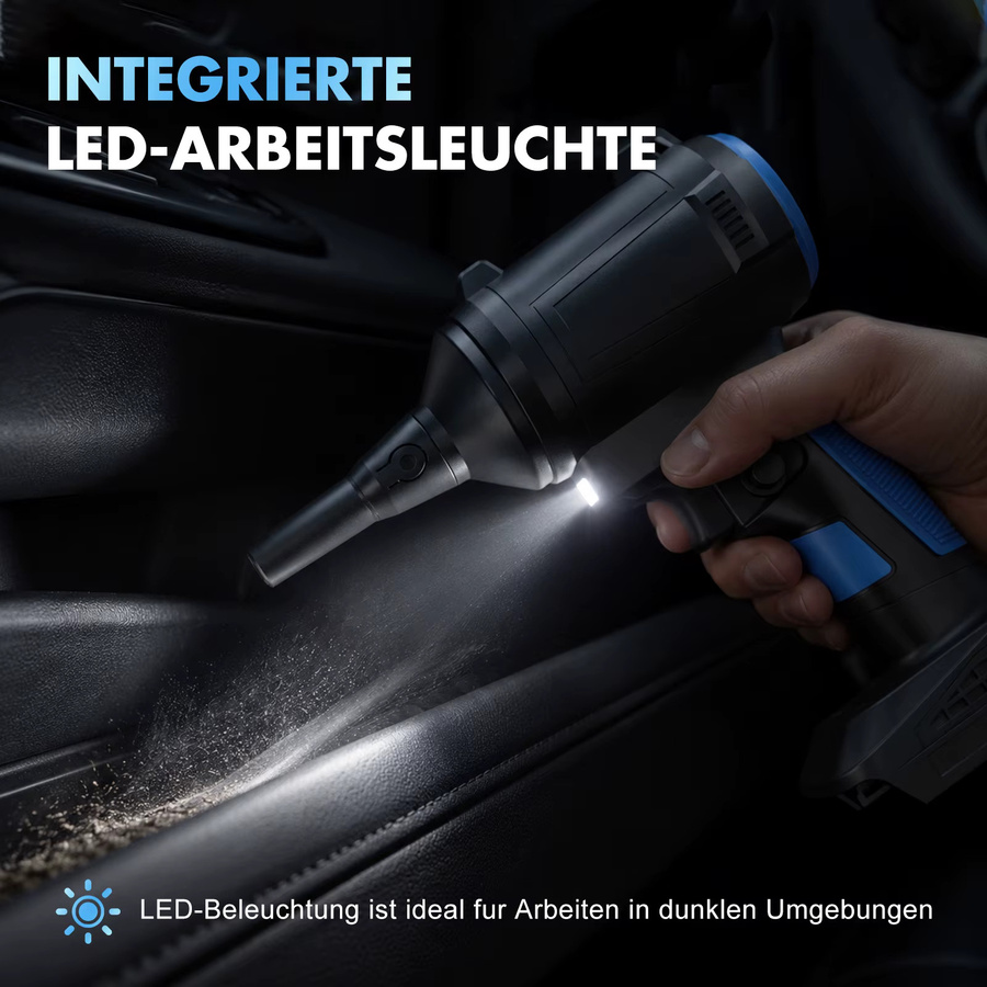 Makita LXT Kabelloser Staubbläser für 18V Akku, Elektrischer Turbo-Jet Luftbläser in Schwarz - Bild 5