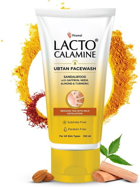 Lacto Calamine Ubtan Gesichtsreinigung Gel, 100 ml, Empfindliche Haut - Bild 1