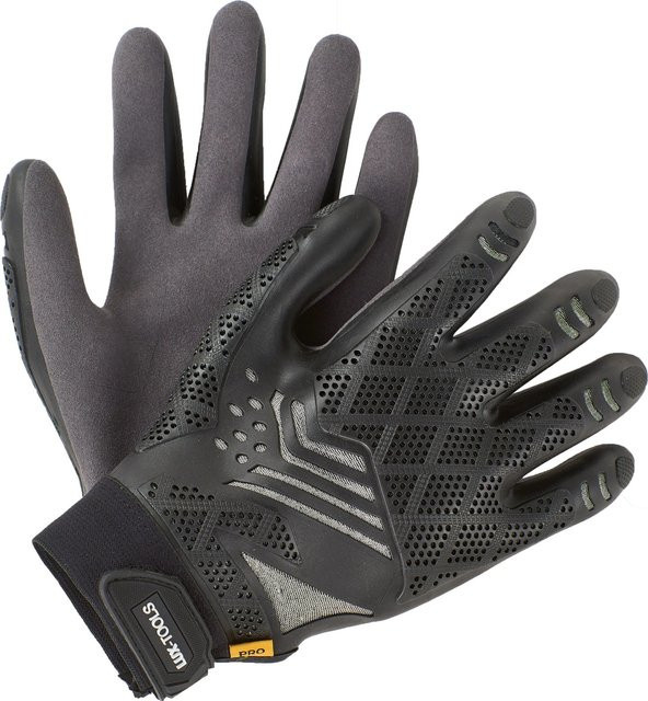 LUX-TOOLS Arbeitshandschuh Tough in Grau, Größe 10, nach EN 388 - Bild 1