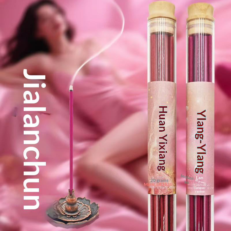 CANYAN Ylang-Ylang Duftstäbchen für Innenräume, Pink, Orientalischer Duft für Aromatherapie - Bild 2