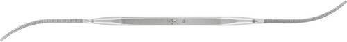 PFERD Präzisions-Riffelfeile Typ 713 P, Schweizer Hieb 0, grob, Farbe: Silber, Länge: 180 mm, 12er Set - Bild 1