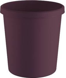Papierkorb Helit The Green German aus Recyclingkunststoff, Farbe: Rot, Volumen: 18 l, Durchmesser: 31,5 cm, Höhe: 33,1 cm - Bild 1