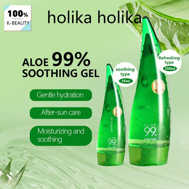 HOLIKA HOLIKA Aloe Vera Gel, 55 ml, Unisex - Bild 1