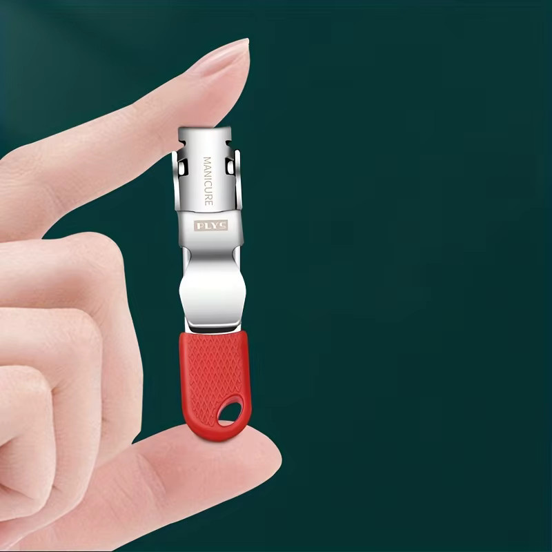 Ouriner Nagelknipser aus Edelstahl mit Schlüsselanhänger, Unisex - Bild 2