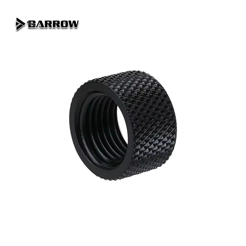 Barrow Wasserkühlung Extender Fitting TBZT-A10 G1/4 Buchse auf Buchse 10,5 mm in Silber - Bild 2