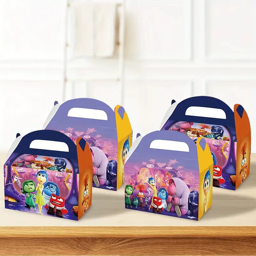 Potdemiel Riley Geburtstagsparty Dekoration: Braune Papiertüten als Süßigkeitentüten und Geschenktüten in Mehrfarbig - Bild 2