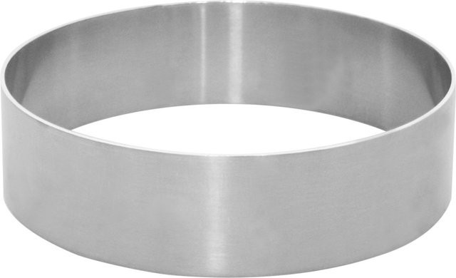 Schneider Dessert- und Tortenring aus Edelstahl und Aluminium, Silber, Höhe: 5 cm, Durchmesser: 18 cm - Bild 1