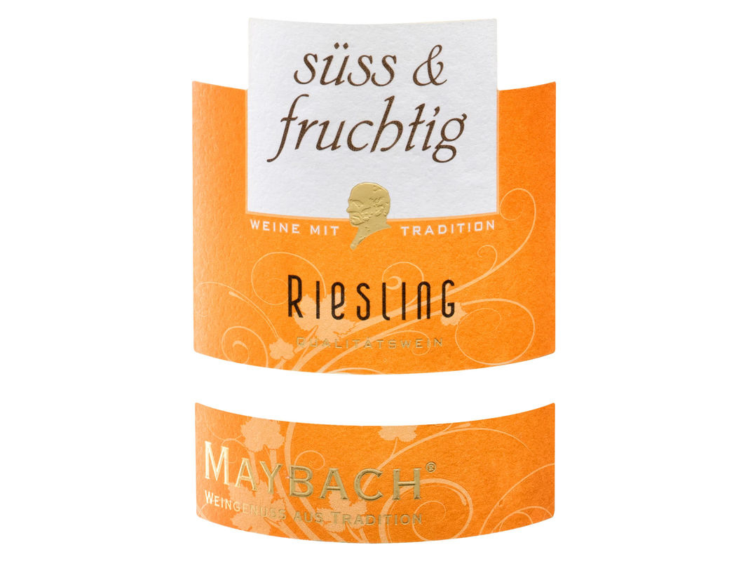 MAYBACH Riesling Weißwein 2024 Pfalz QbA süß und fruchtig - Bild 2